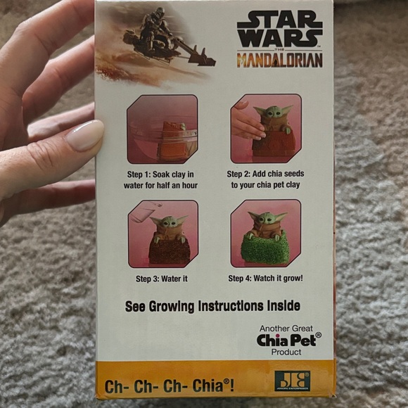 Chia Pet The Child Decorative Planter - Green and Brown - Picture 2 of 2